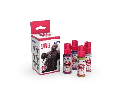 Ak 17508 Zombies Paints Set - zdjęcie 2