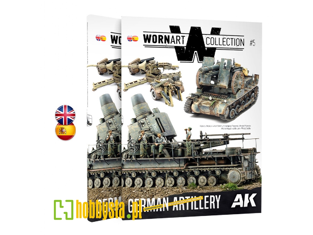 Worn Art Collection 05 - German Artillery (English/Spanish) - zdjęcie 1