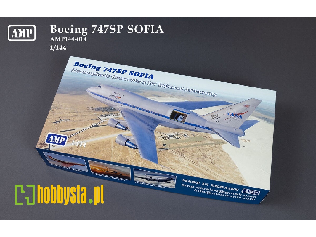 B-747sp Stratospheric Observatory For Infrared Astronomy, Sofia - zdjęcie 1 B-747sp Stratospheric Observatory For Infrared Astronomy, Sofia - zdjęcie 1