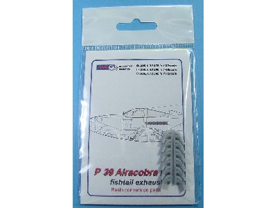 Bell P-39 Airacobra Mk.I - Fishtail Exhaust (For Special Hobby Kits) - zdjęcie 2