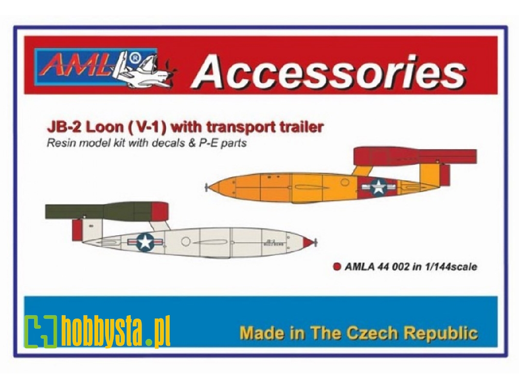 Jb-2 Loon (V-1) With Transport Trailer - zdjęcie 1 Jb-2 Loon (V-1) With Transport Trailer - zdjęcie 1