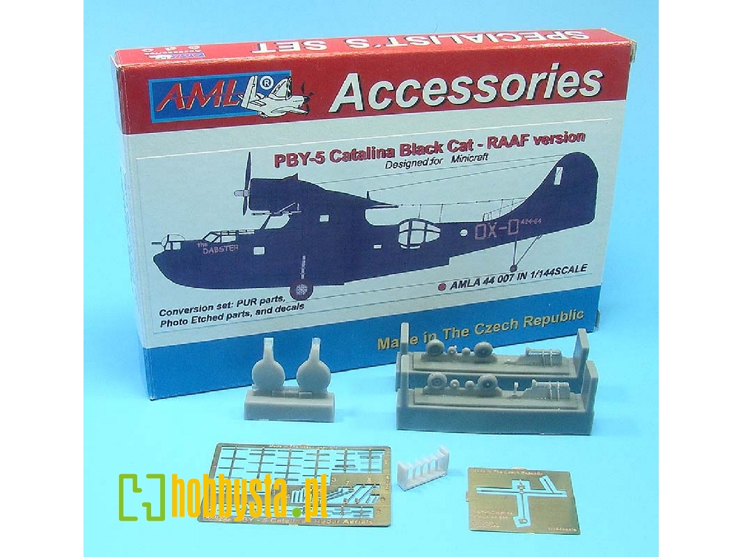 Consolidated Pby-5 Catalina Black Cat - Raaf Version (Designed To Be Used With Minicraft Kits) - zdjęcie 1 Consolidated Pby-5 Catalina Black Cat - Raaf Version (Designed To Be Used With Minicraft Kits) - zdjęcie 1