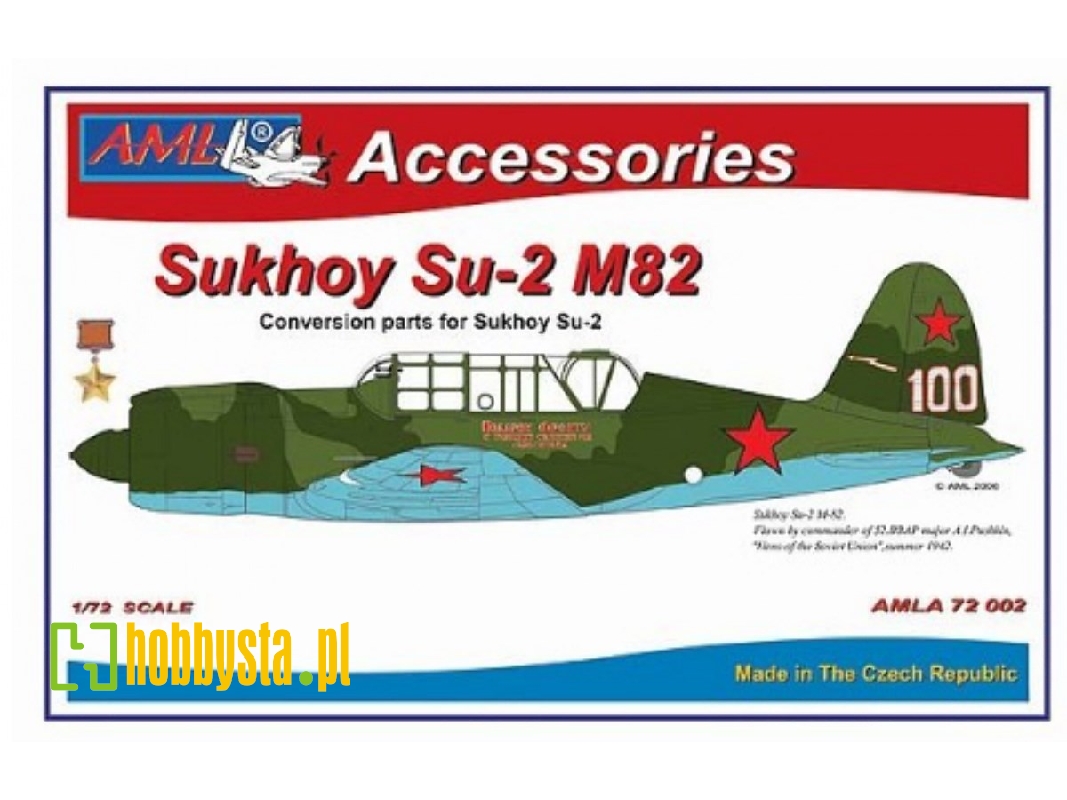 Sukhoi Su-2 M82 - Conversion Set (For Icm Kits) - zdjęcie 1 Sukhoi Su-2 M82 - Conversion Set (For Icm Kits) - zdjęcie 1