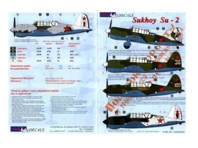 Sukhoi Su-2 M82 - Conversion Set (For Icm Kits) - zdjęcie 4