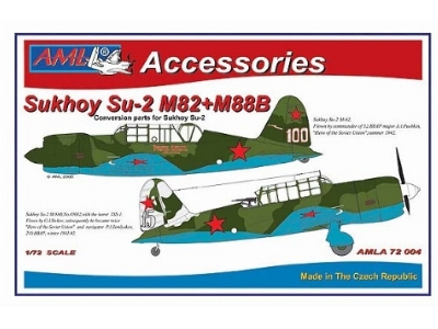 Sukhoi Su-2 M82 And M88b - Conversion Set (For Icm Kits) - zdjęcie 1