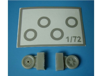 Focke-wulf Fw-190 A-4 - Wheels And Paint Masks (For Zvezda Kits) - zdjęcie 1