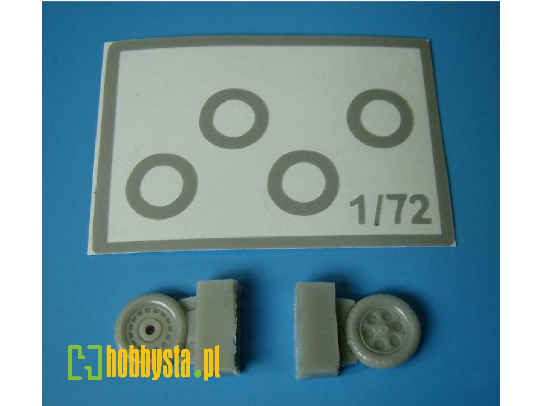 Focke-wulf Fw-190 A-4 - Wheels And Paint Masks (For Zvezda Kits) - zdjęcie 1