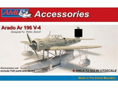 Arado Ar 196 V-4 - Conversion Parts (For Heller And Sword Kits) - zdjęcie 1