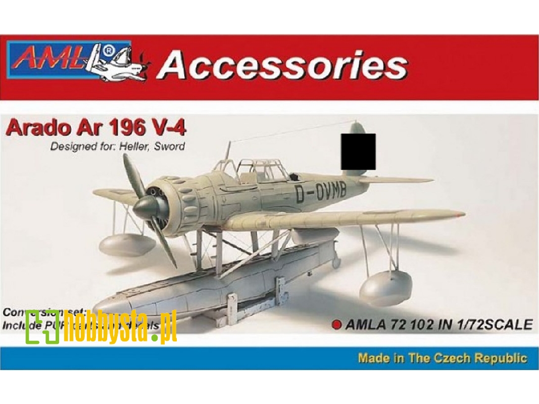 Arado Ar 196 V-4 - Conversion Parts (For Heller And Sword Kits) - zdjęcie 1