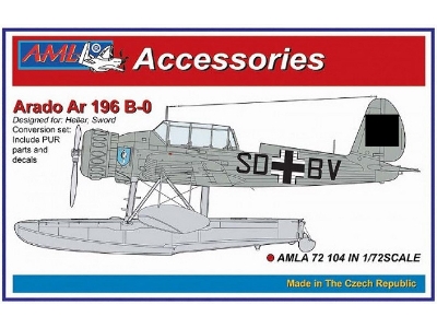 Arado Ar 196 B-0 - Conversion Parts (For Heller And Sword Kits) - zdjęcie 1