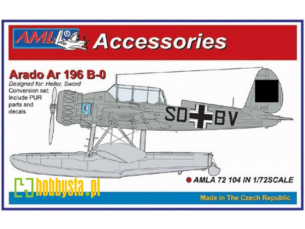 Arado Ar 196 B-0 - Conversion Parts (For Heller And Sword Kits) - zdjęcie 1