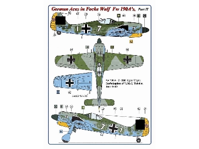 German Aces In Focke-wulf Fw-190 A - Part Ii - zdjęcie 5