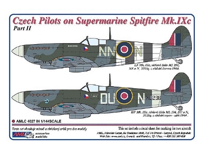 Czech Pilots In Supermarine Spitfire Mk.Ixc - Part Ii - zdjęcie 1