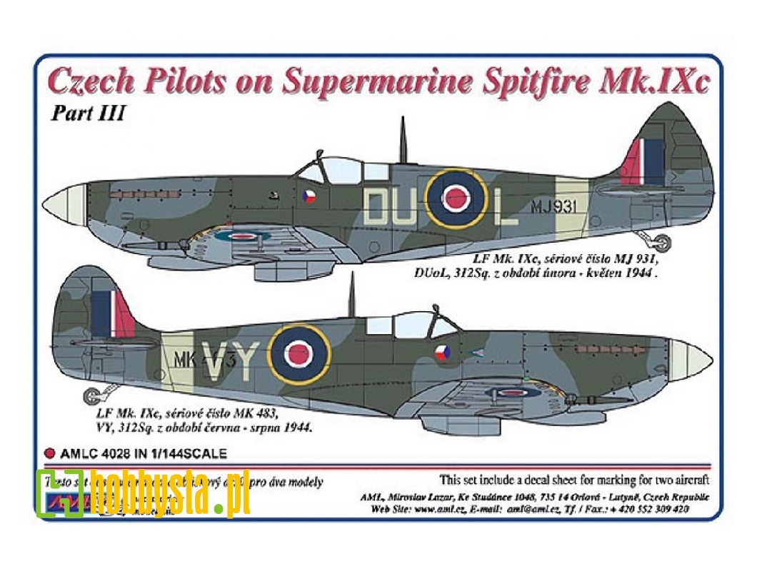 Czech Pilots On Supermarine Spitfire Mk.Ixc - Part Iii - zdjęcie 1