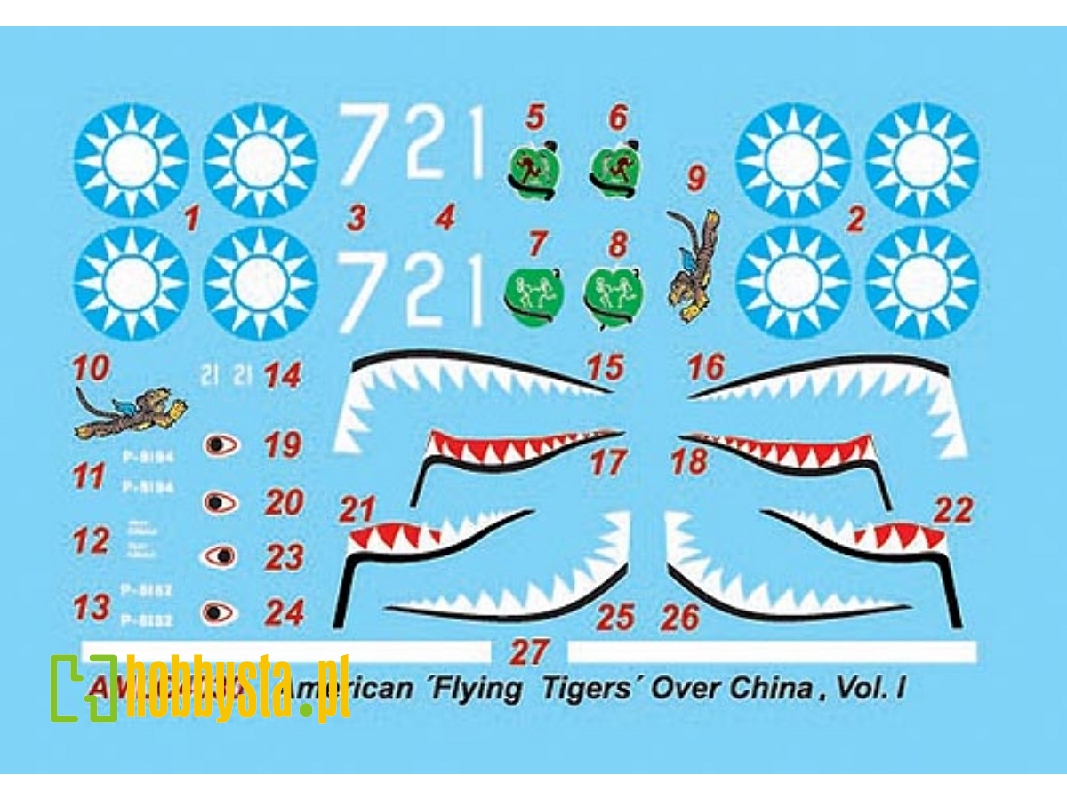 Curtiss Hawk 81-a2 'flying Tigers' Over China Part I - zdjęcie 1 Curtiss Hawk 81-a2 'flying Tigers' Over China Part I - zdjęcie 1