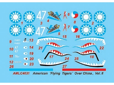 Curtiss Hawk 81-a2 'flying Tigers' Over China Part Ii - zdjęcie 1