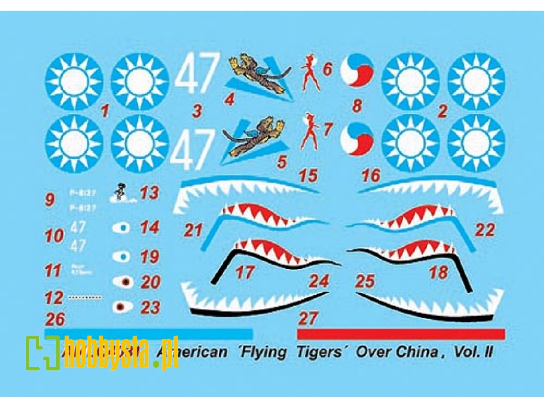 Curtiss Hawk 81-a2 'flying Tigers' Over China Part Ii - zdjęcie 1 Curtiss Hawk 81-a2 'flying Tigers' Over China Part Ii - zdjęcie 1