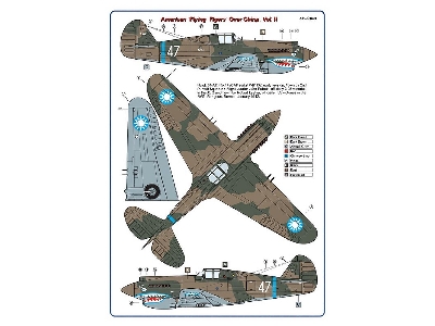 Curtiss Hawk 81-a2 'flying Tigers' Over China Part Ii - zdjęcie 4