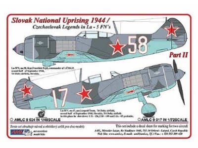 Slovak National Uprising 1944 - Czechoslovak Legends In La-5 Fn - zdjęcie 1