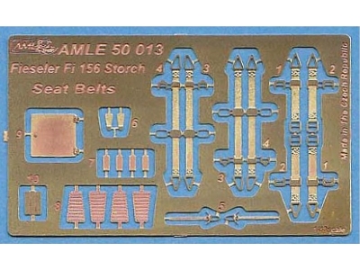 Fieseler Fi 156 Storch - Seat Belts - zdjęcie 2