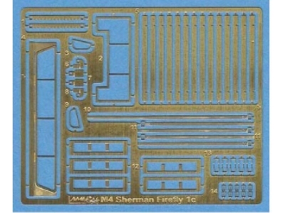 Czechoslovak Sherman Firefly Ic Hybrid - Conversion Set For Tamiya British Sherman Ic Firefly - zdjęcie 6