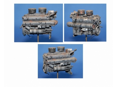 Maybach Hl 230 Panther Engine Until 1943 - zdjęcie 1