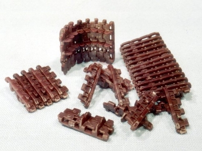 225 Plastic Injection Single Track Links For Tiger I (Summer Version, 210 Pcs) - zdjęcie 1