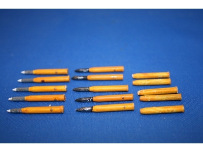 8.8 Cm White Metal Ammo For Nashorn, Kingtiger And Pak 43 (Kit Including Decals) - zdjęcie 1
