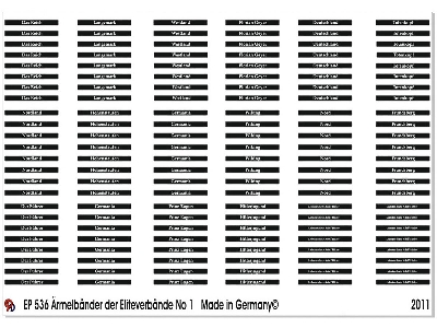 Cuff Titles Of The Waffen Ss - zdjęcie 1