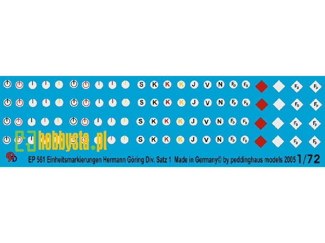 Markings For Herman Göring Division No. 1 - zdjęcie 1