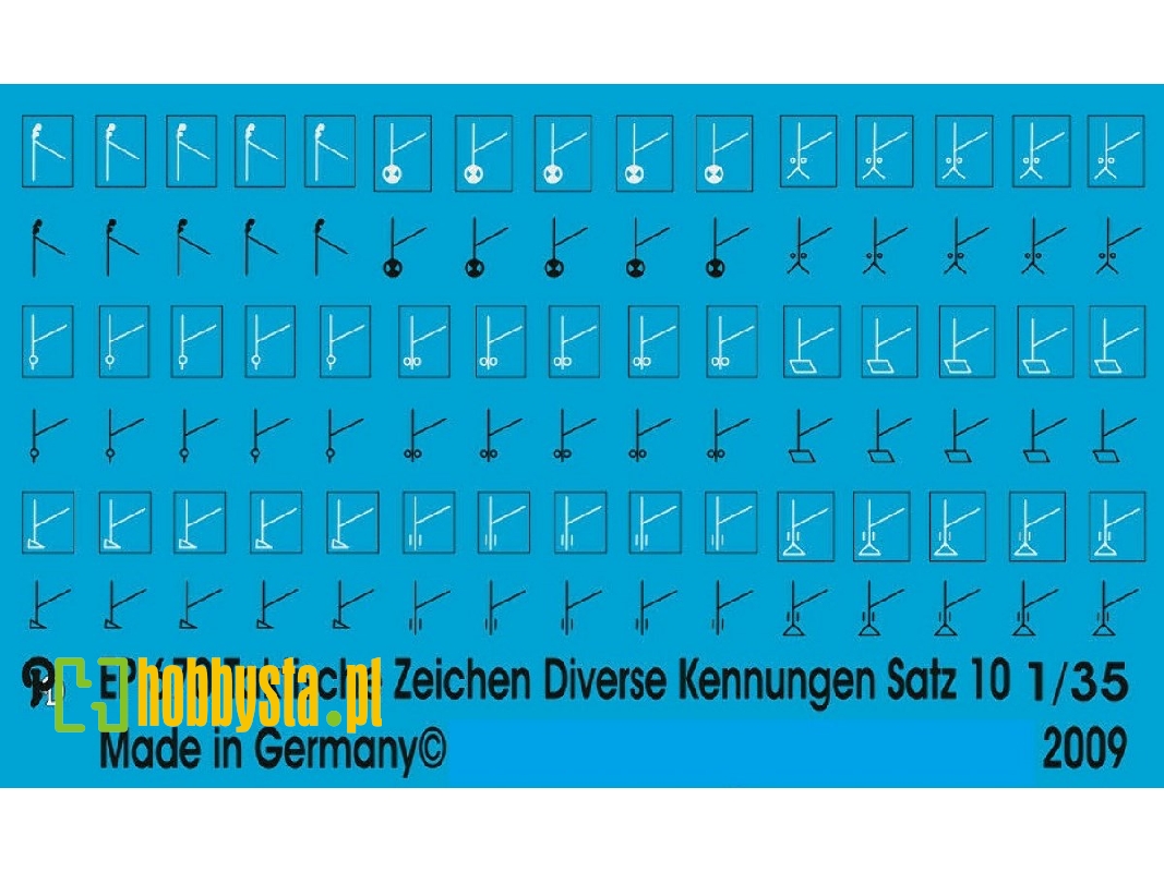 Wehrmacht Tactical Markings Special Units Set No. 10 - zdjęcie 1