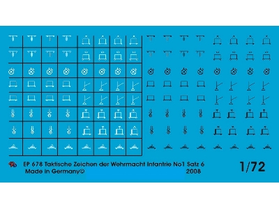 Wehrmacht Markings Infantry Units No. 6 - zdjęcie 1