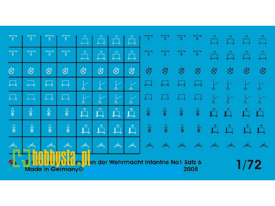 Wehrmacht Markings Infantry Units No. 6 - zdjęcie 1