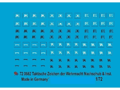 Wehrmacht Markings For Transport And Workshop Set No. 3 - zdjęcie 1