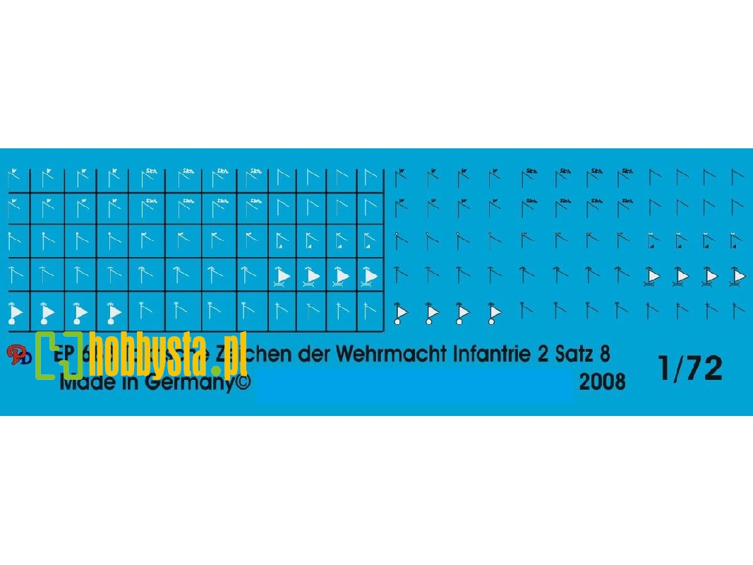 Wehrmacht Markings Infantry Units Set No. 8 - zdjęcie 1