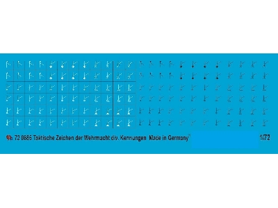 Wehrmacht Markings Special Units Set No. 10 - zdjęcie 1