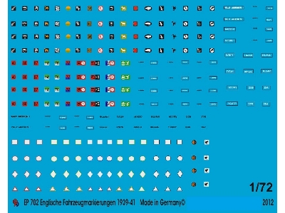 English Tank And Vehicle Markings Early War - zdjęcie 1