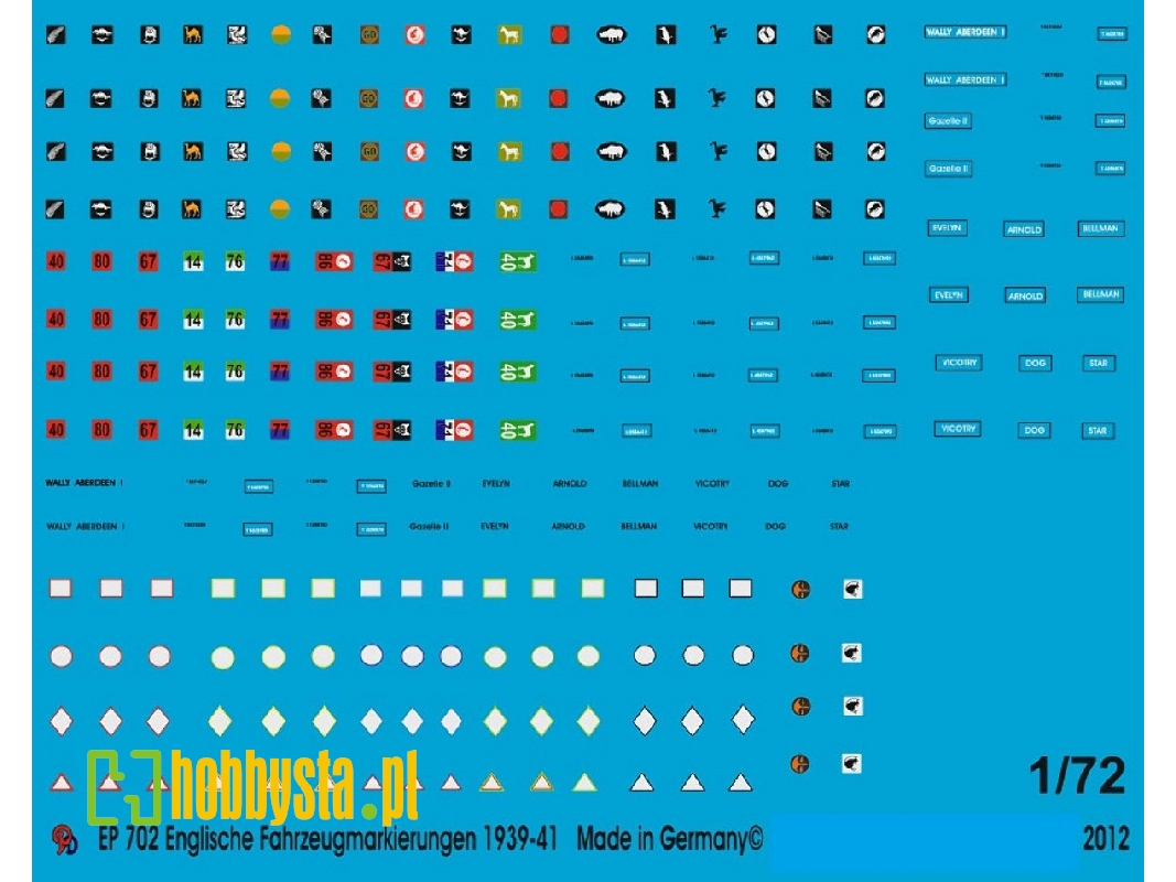 English Tank And Vehicle Markings Early War - zdjęcie 1