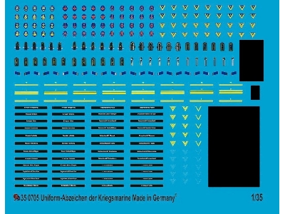 Uniform Insignia For German Navy Uniforms - zdjęcie 1