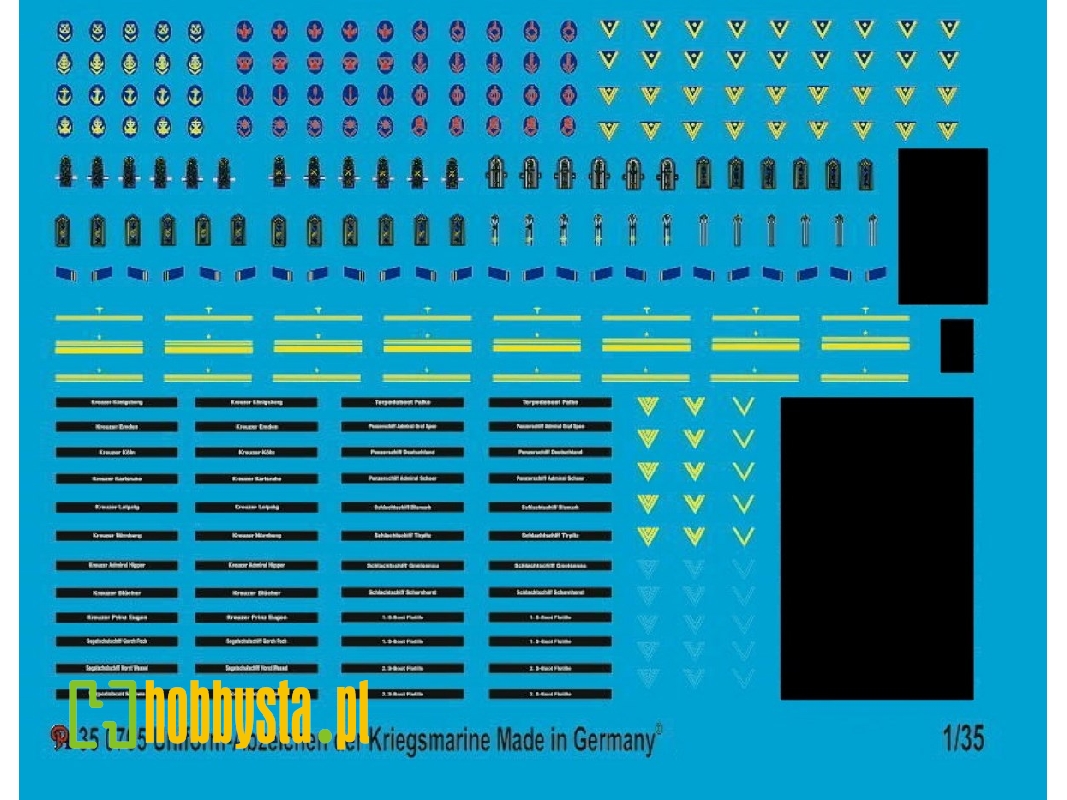 Uniform Insignia For German Navy Uniforms - zdjęcie 1