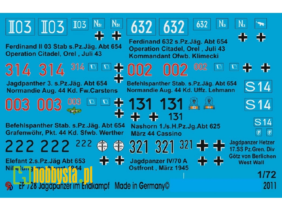 German Tanks In The Final Battle In Germany No. 1 - zdjęcie 1