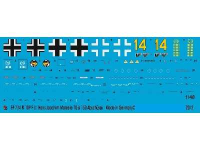 Bf 109 F Hans Joachim Marseile Africa - zdjęcie 1