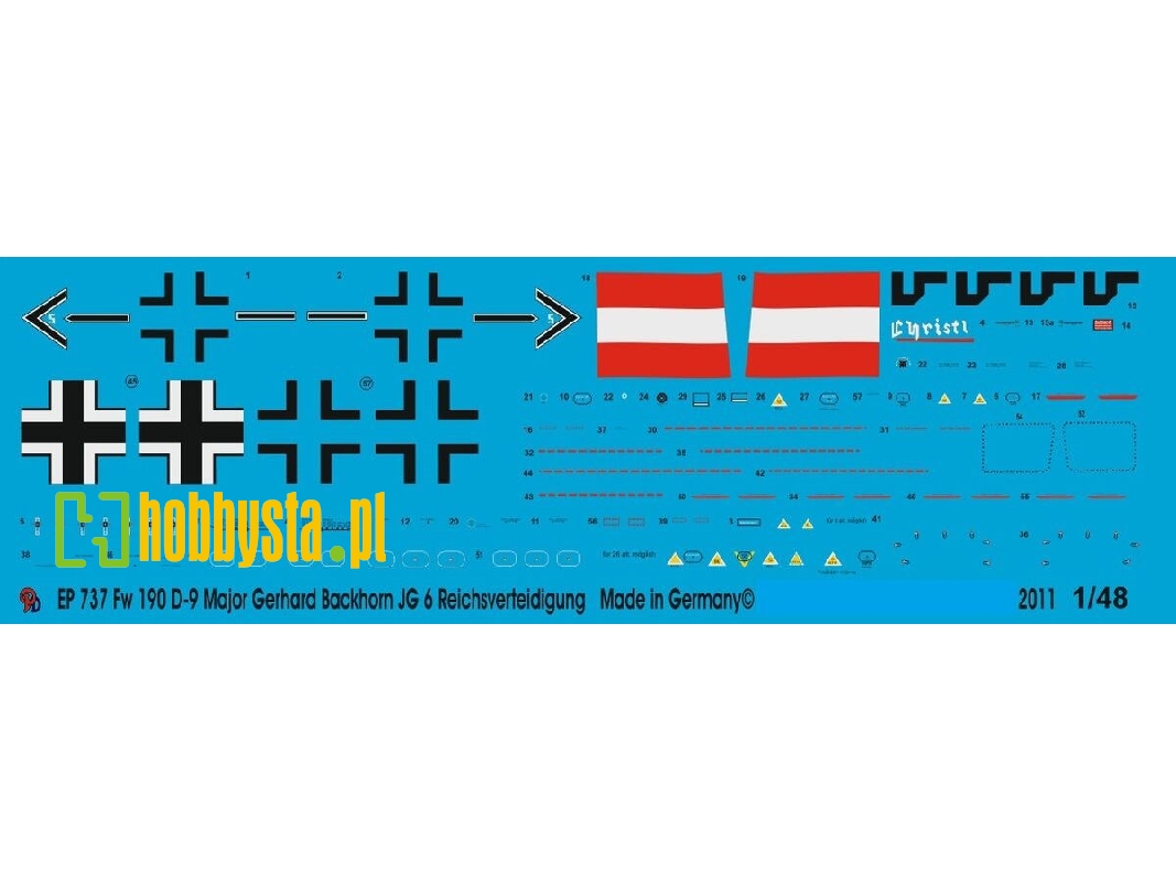 Fw 190 D 9 Major Gerhard Backhorn - zdjęcie 1
