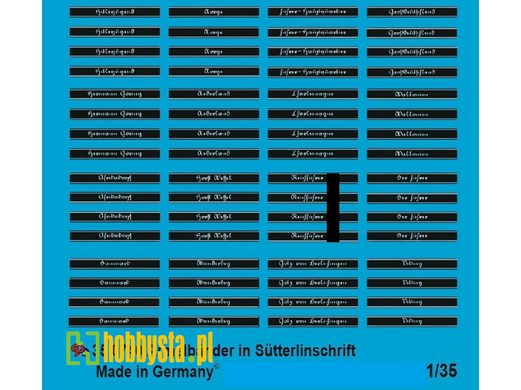 Waffen Ss Cuff Titles In Sütterlin Writing - zdjęcie 1