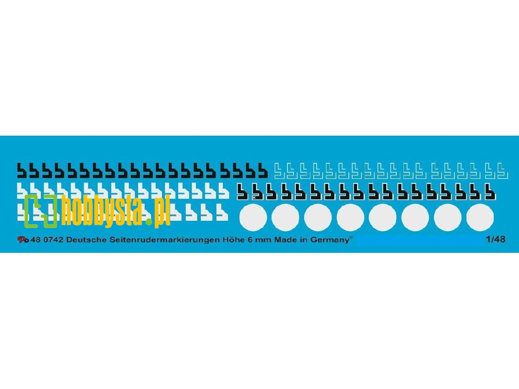 Swastikas German Airforce 6 Mm High - zdjęcie 1