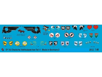 German Luftwaffe Different Fighter Unit Signs No. 4 - zdjęcie 1