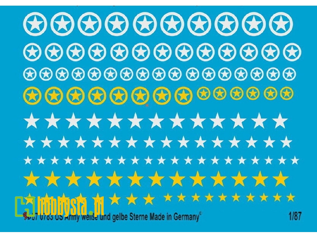 Us Army White And Yellow Stars - zdjęcie 1