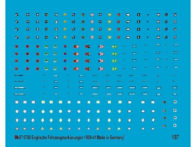English Tank And Vehicle Markings Early War - zdjęcie 1