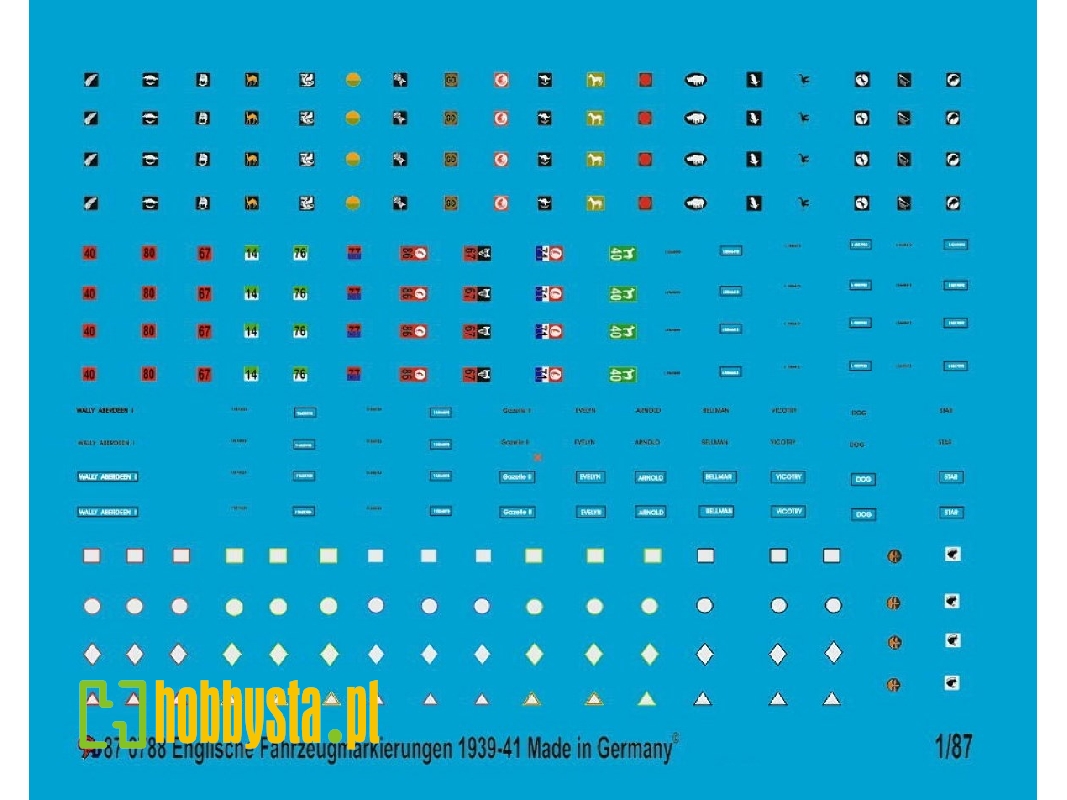 English Tank And Vehicle Markings Early War - zdjęcie 1