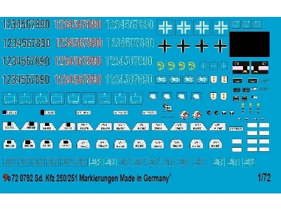 Sd. Kfz 251 Markings No. 1 - zdjęcie 1